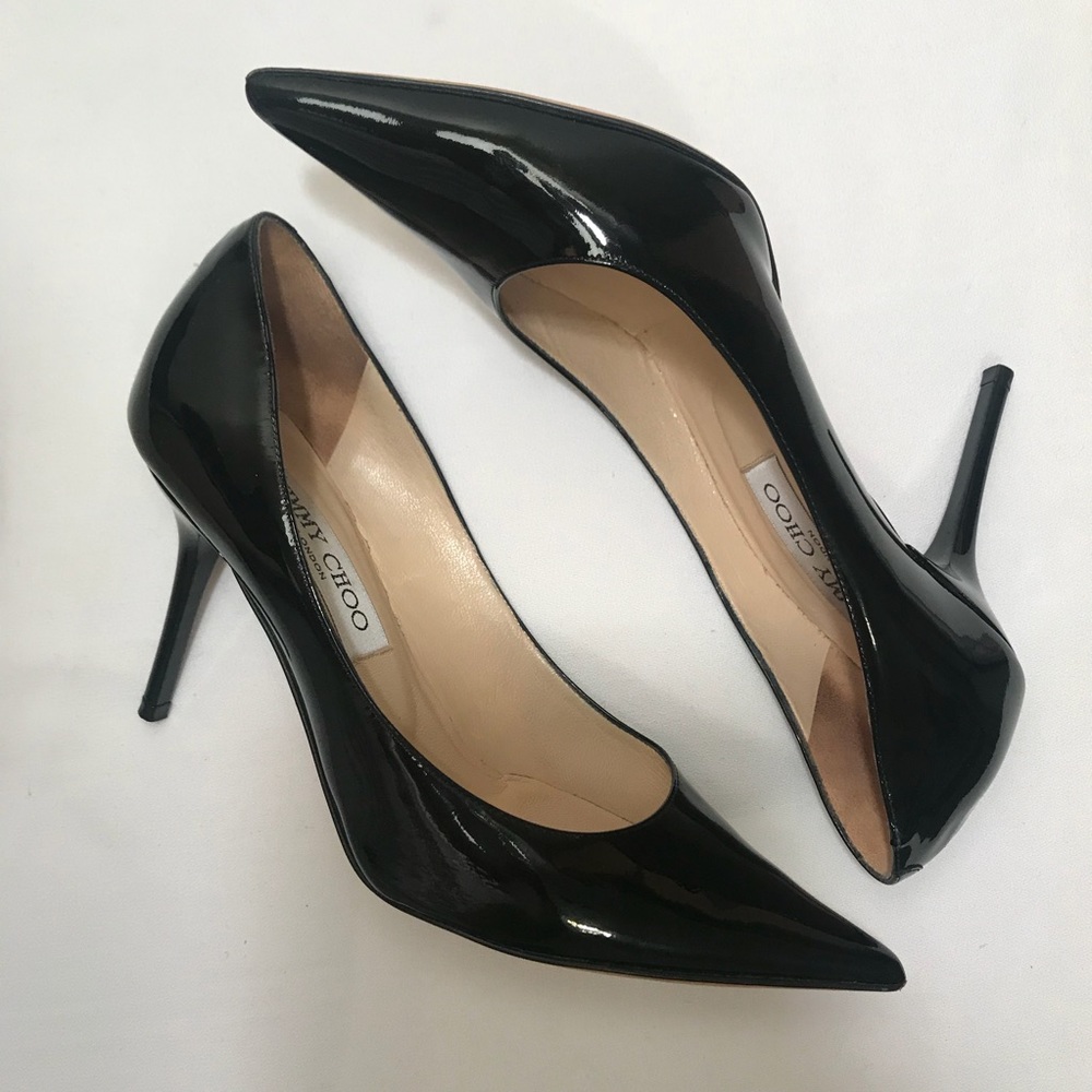 Jimmy Choo Romy Patent Leather 85mm Pump